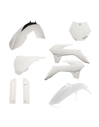 kit de plasticos acerbis 0016902 030a 2 blanco para ktm sx 85 2013 2017