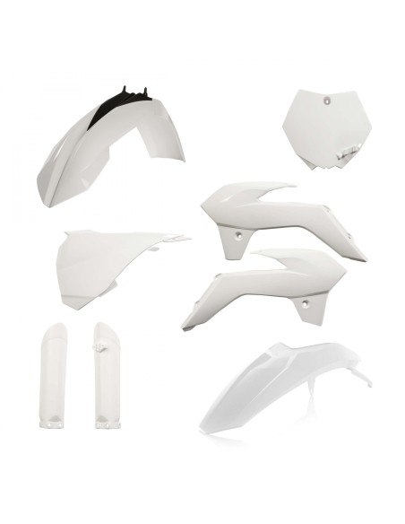kit de plasticos acerbis 0016902 030a 2 blanco para ktm sx 85 2013 2017