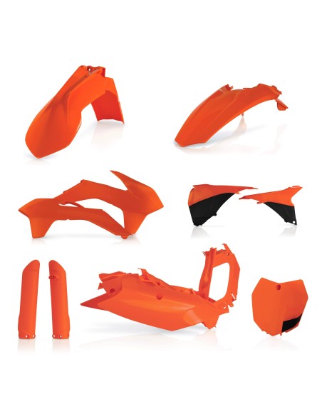 kit de plasticos acerbis 0017843 010a naranja para ktm sx y sx f 2015 2016