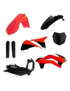 kit de plasticos acerbis 0017844 090 negro para ktm sx 85 2015 2017 2