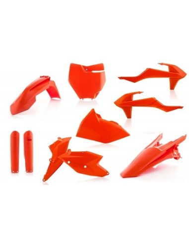 kit de plasticos acerbis 0021741 011 016 naranja para ktm sx y sx f 2016 2018