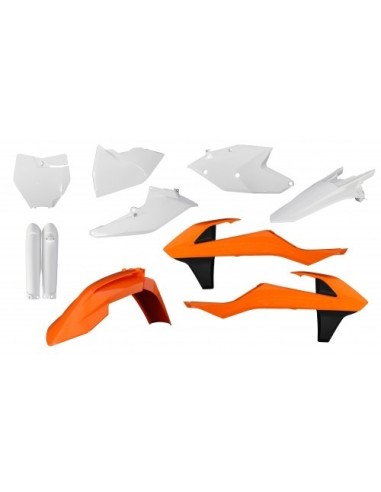 kit de plasticos acerbis 0021741 553 017 replica 017 para ktm sx y sx f 2016 2018
