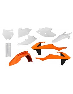 kit de plasticos acerbis 0021741 553 018 replica 018 para ktm sx y sx f 2016 2018