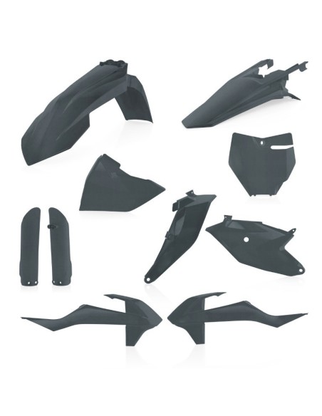 kit de plasticos acerbis 0022933 072 gris para ktm sx 85 2018 2024