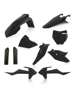 kit de plasticos acerbis 0022933 090 negro para ktm sx 85 2018 2024 2
