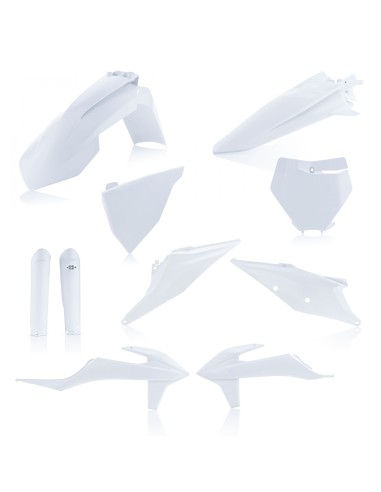 kit de plasticos acerbis 0023479 031a 3 blanco 2 para ktm sx y sx f 2019 2022