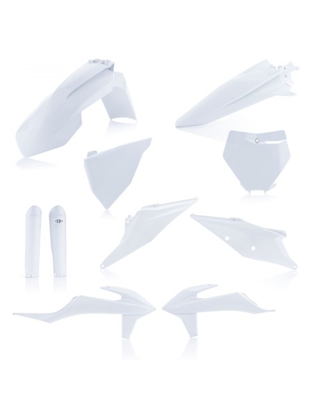 kit de plasticos acerbis 0023479 031a 3 blanco 2 para ktm sx y sx f 2019 2022