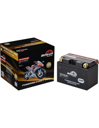 bateria moto agm baika parts ytz14sbs