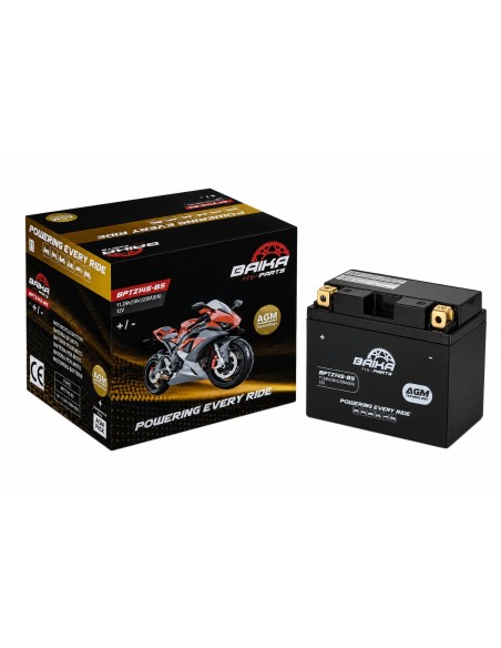bateria moto sin mantenimiento precargada baika ytz14s bs