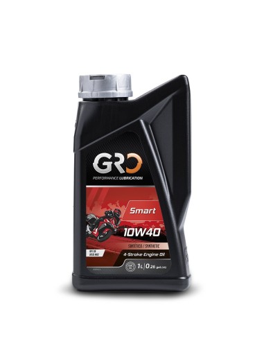 aceite de motor gro smart 10w40 1 litro 9001890