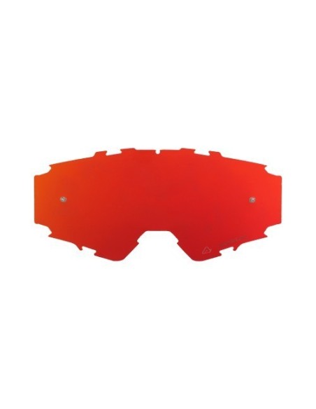 lente espejo acerbis vitrion 0027523 110 roja para gafas off road