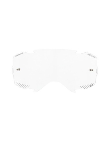 lente transparente acerbis vortex 0027787 120 recambio para gafas off road