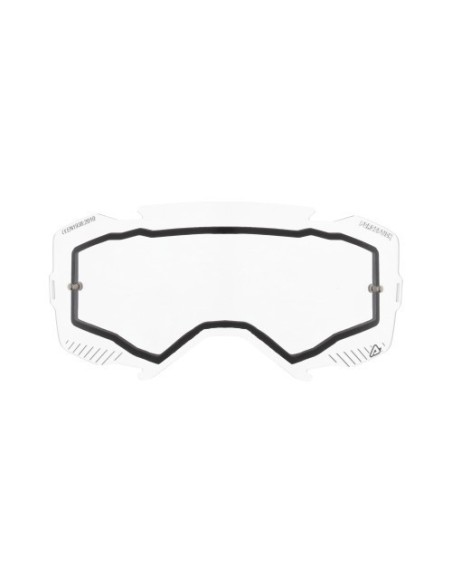 doble lente acerbis vortex 0027790 120 transparente antivaho para gafas off road