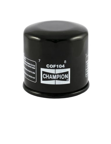 Kit cambio de aceite Yamaha MT-07 MT-09 Tracer XSR y Ténéré 700 Champion COF104 GRO 10W40 4L