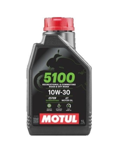 aceite motul 5100 10w30 4t 1l 104062