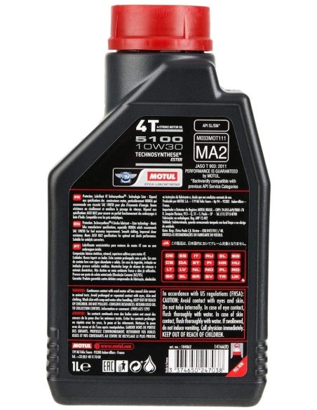 aceite motul 5100 10w30 4t 1l 104062
