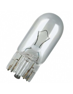 bombilla auxiliar osram 2825 w5w 12v 5w base w2 1x9 5d