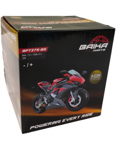 bateria moto agm baika parts ytz7sbs