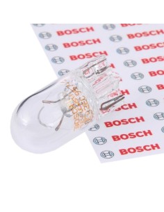 bombilla auxiliar bosch pure light w5w 12v 5w pack 10 unidades 1987302206