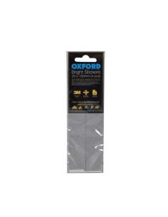 adhesivos reflectantes oxford re462 bright stickers 25 x 150 mm 4 piezas