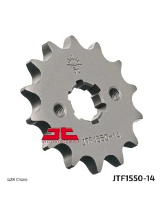 Kit de transmisión Yamaha YZF-R15 2018-2021 JT Sprockets 14/52 con cadena Regina ZRT 428 130 pasos 2