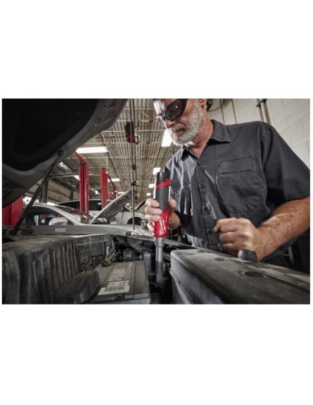 llave de carraca milwaukee alta velocidad de cuello largo m12 fuel fhir14lr 4933480790
