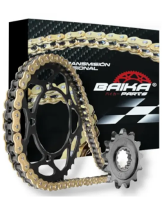 Kit de transmisión BMW F 750 GS F 800 GS F 850 GS F 900 R XR y GS Adventure JT Sprockets 17/44 Regina ZRE 525 122 pasos
