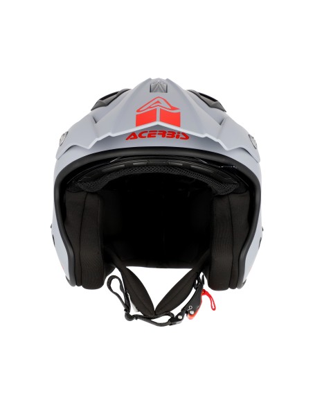 casco acerbis jet aria 22 06 gris claro talla xl