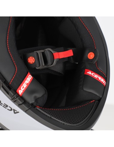 casco integral moto acerbis tarmak x fibra ece 22 06 color gris 0027315