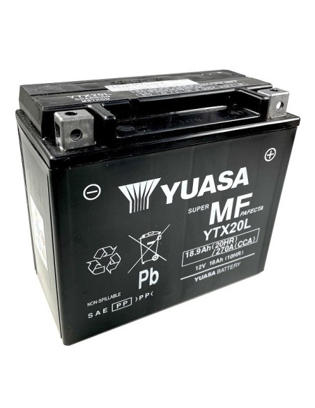 Batería Yuasa YTX20L-WC Precargada