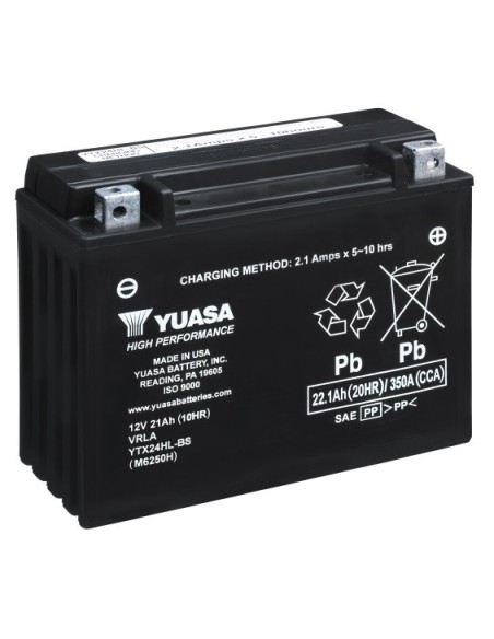 Batería Yuasa YTX24HL-BS Alto Rendimiento