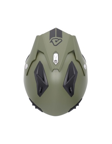 casco acerbis jet aria 22 06 verde militar mate talla l