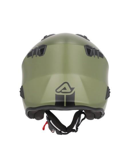 casco acerbis jet aria 22 06 verde militar mate talla l