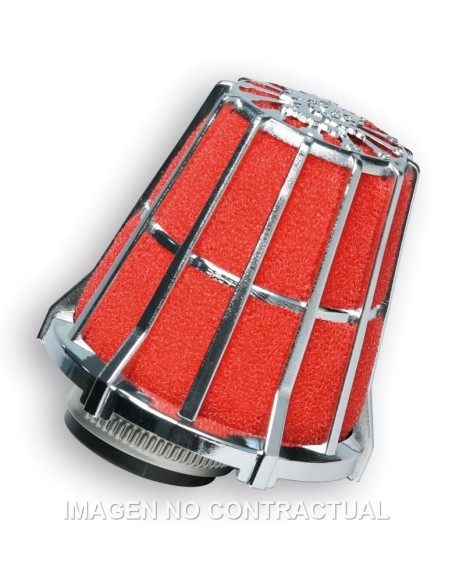 filtro potencia e5k carburador phbg malossi 15 21 cromado 042412k0