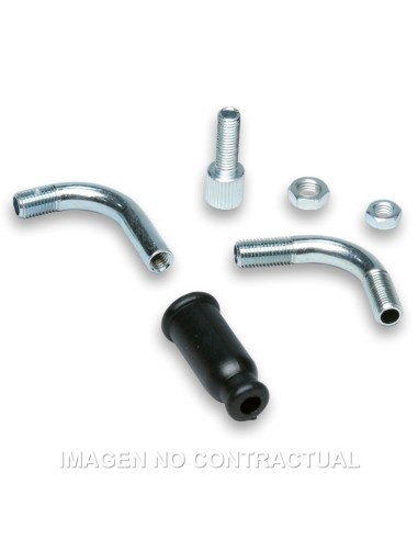 conjunto conducto inclinado 90 grados malossi 264575