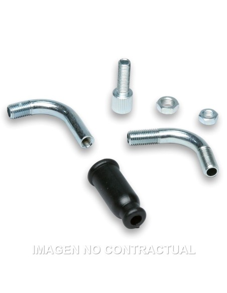 conjunto conducto inclinado 90 grados malossi 264575