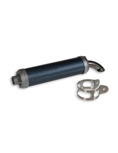 silenciador 60 aluminio para escape scooter raci 3217011