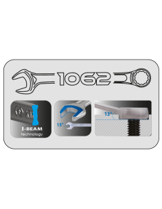 juego de llaves combinadas en estuche i beam 12 piezas 2