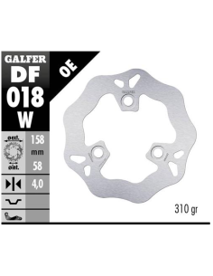 disco freno moto galfer wave fijo 158x4mm df018w