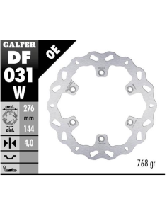 disco freno moto galfer wave fijo 276x4mm df031w