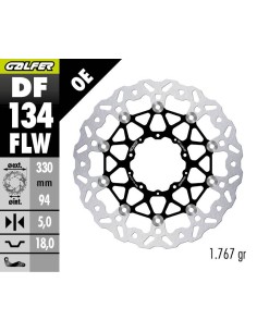 disco freno delantero izquierdo wave galfer df134flw 320x5 mm