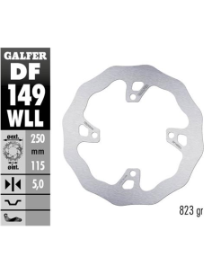 disco freno moto galfer wave fijo solido df149wll