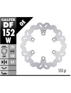 disco freno moto galfer wave fijo 220x4mm df152w