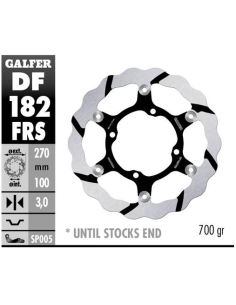 disco freno moto flotante galfer wave 270x3mm df18