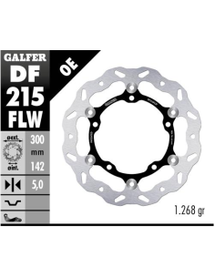 disco freno moto galfer wave flotante 300x5mm df21