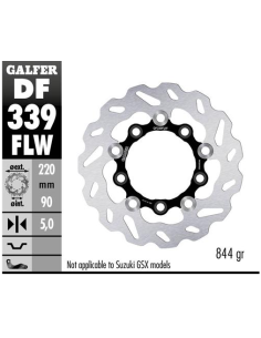 disco freno moto galfer wave flotante 220x5mm df33