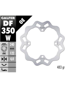disco freno moto galfer wave fijo 240x4mm df350w