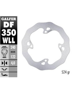 disco freno moto galder wave fijo solido df350wll