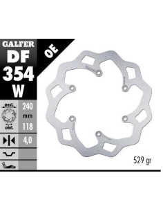 disco freno moto galfer wave fijo 240x4mm df354w