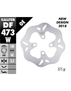 disco freno moto galfer wave fijo 180x3 5mm df473w
